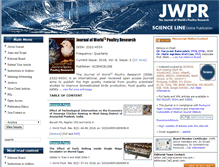 Tablet Screenshot of jwpr.science-line.com
